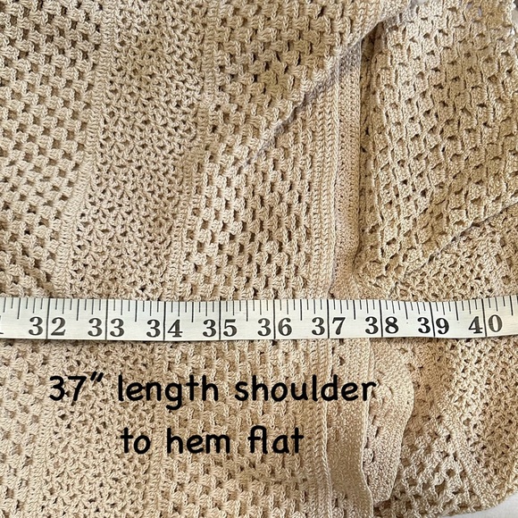 Vintage/Antique Handmade Crocheted and Tatted Dress. Exquisite and beautiful - Picture 3 of 3